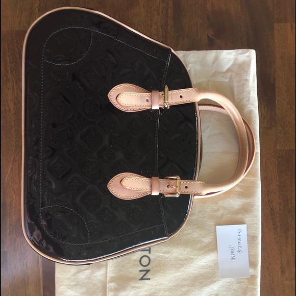 Louis Vuitton Burgundy Summit Handbag - Picture 3 of 9